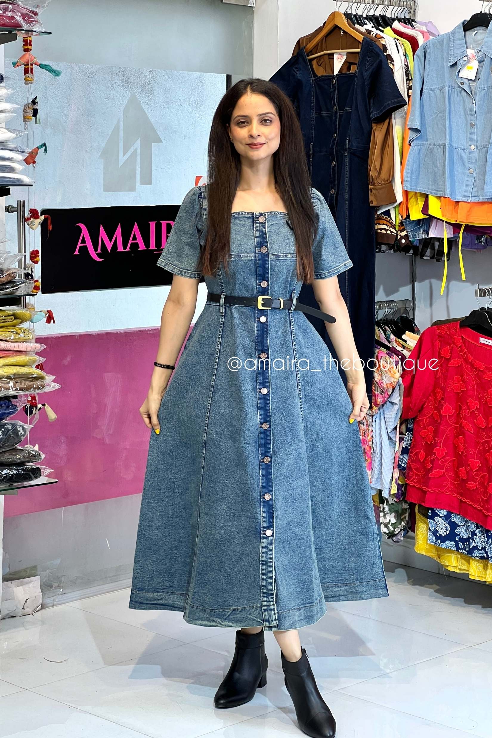 BLUEBELL DENIM DRESSES - Image 5
