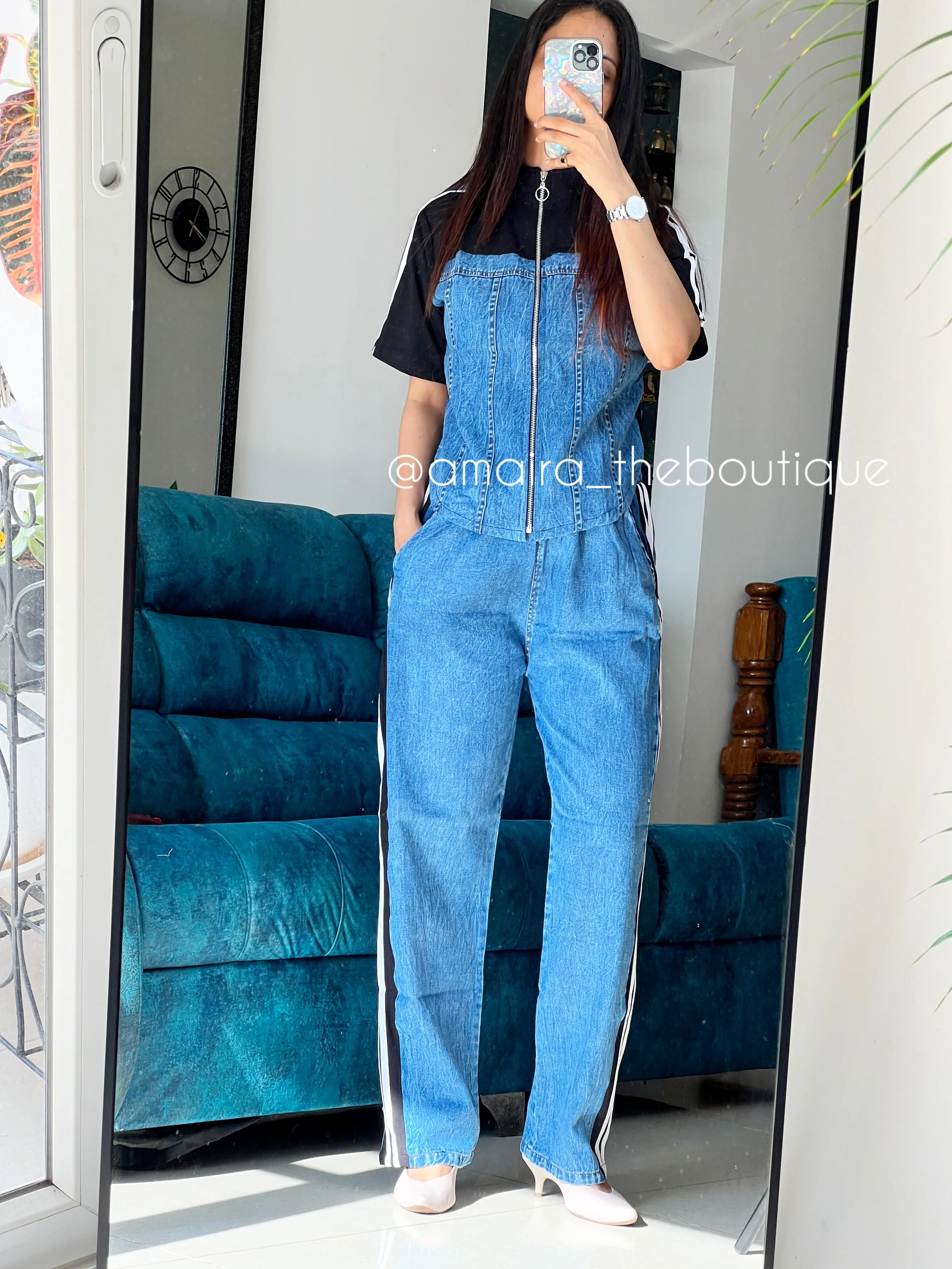 KATE DENIM COORD SET - Image 6
