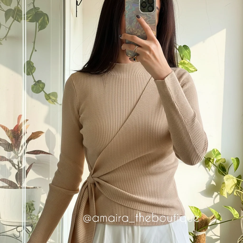KNIT SWEATER TOPS - Image 15