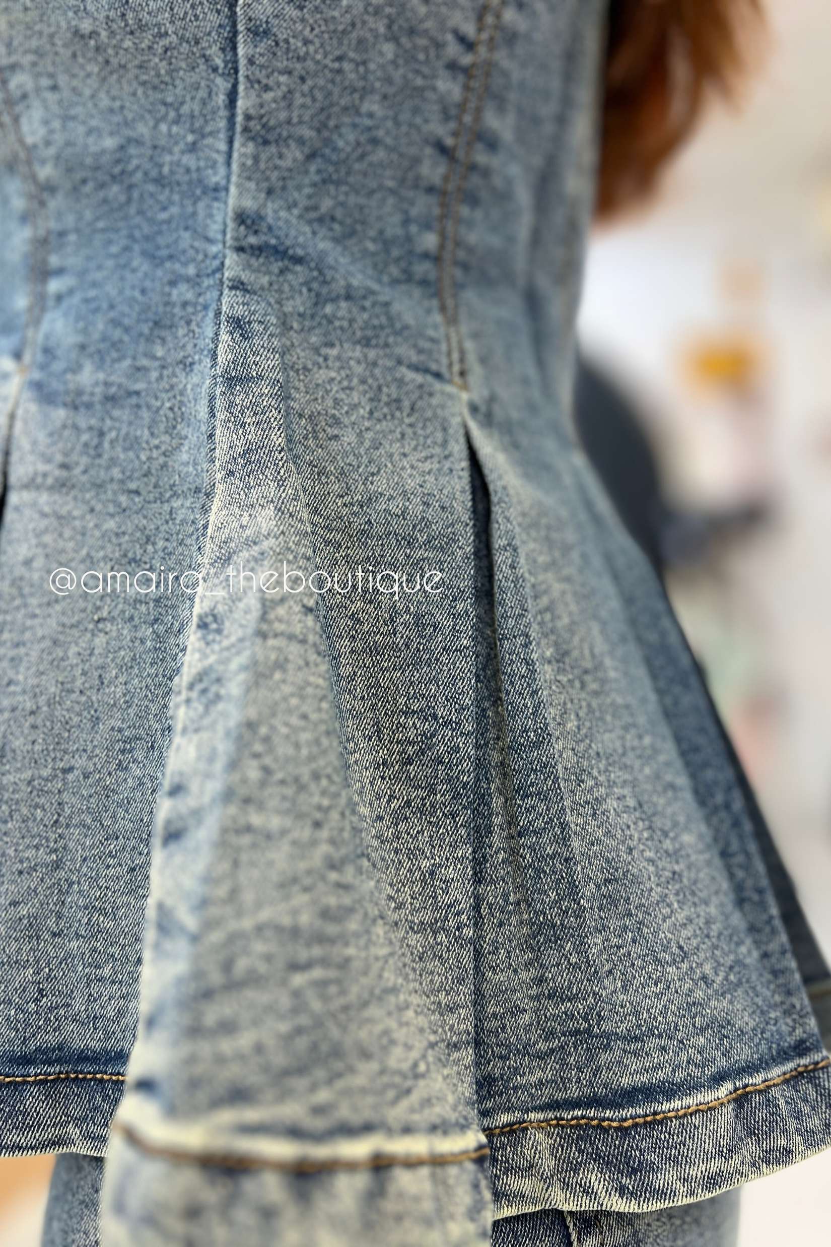 LUX DENIM COORD SET - Image 6