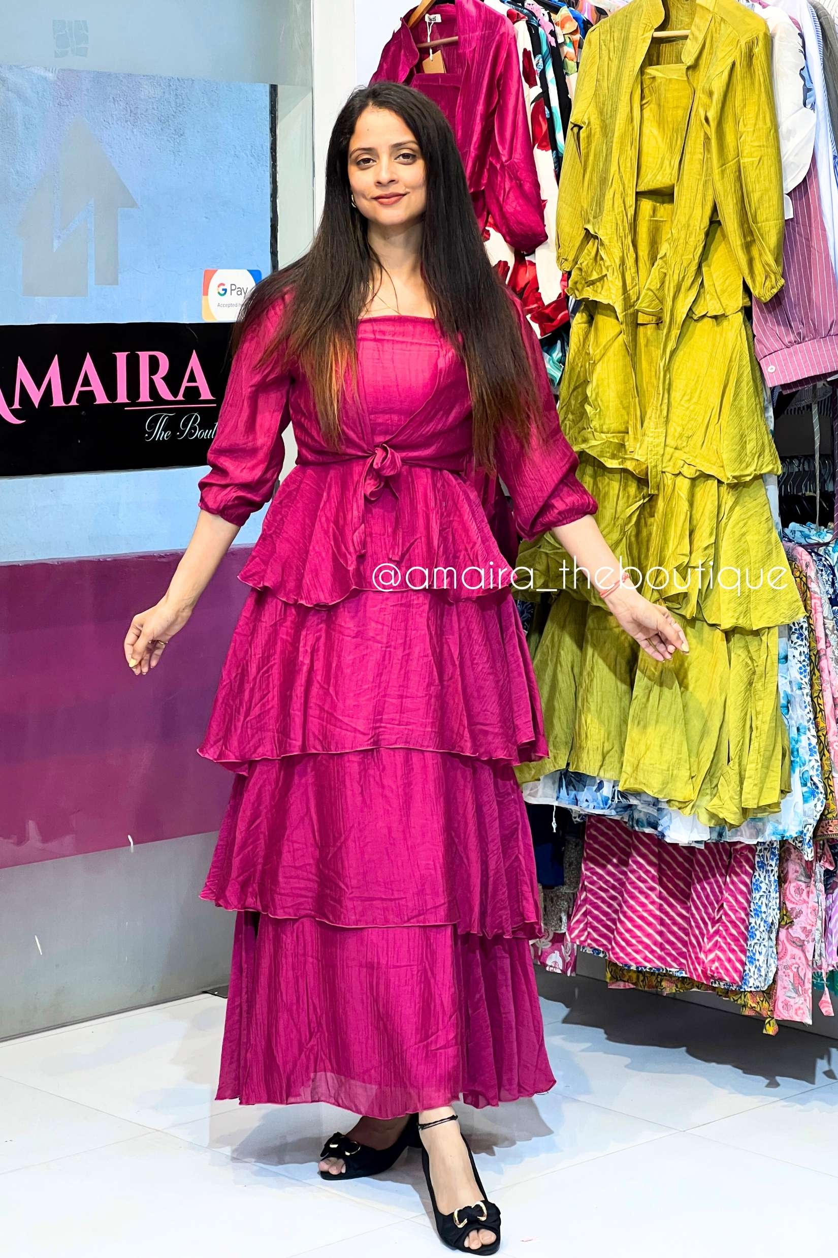 SIA TIERED DRESS